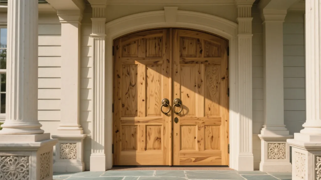 Wooden door